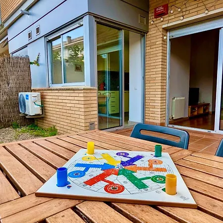 アパート Evh127 Bajo Con Terraza Y Piscina Comunitaria