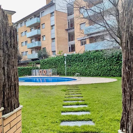 Evh127 Bajo Con Terraza Y Piscina Comunitaria Tossa de Mar
