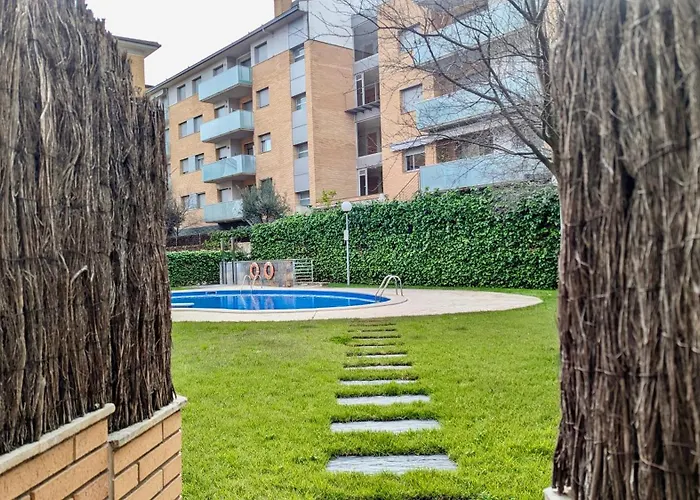 Evh127 Bajo Con Terraza Y Piscina Comunitaria トッサ・デ・マール